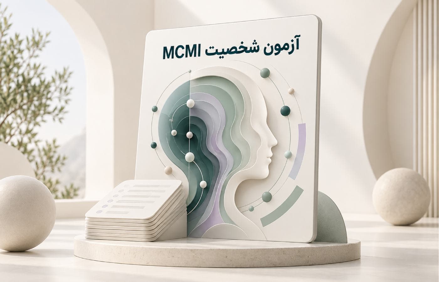 تصویر شاخص آزمون شخصیت MCMI با نیمرخ چندلایه انسان